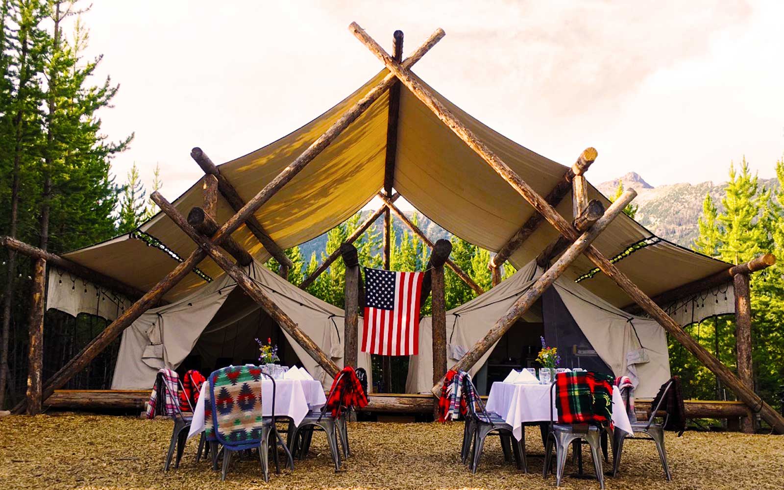 Go Glamping near Yellowstone with Lakeside Teepees and a Personal Chef