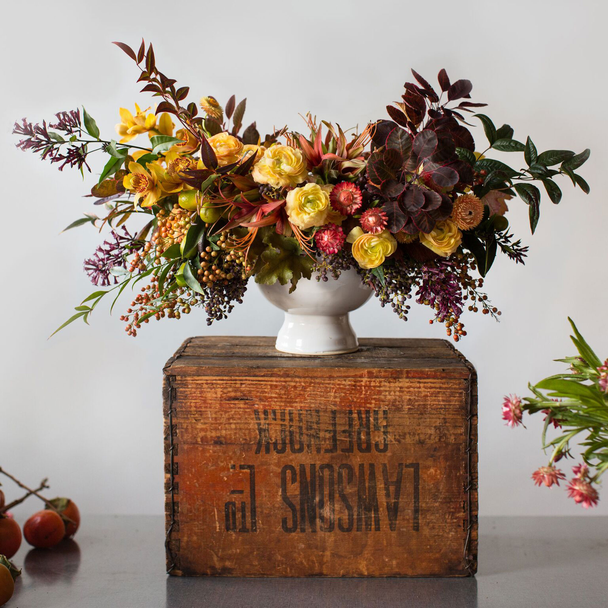 Make a Stunning Fall Floral Arrangement