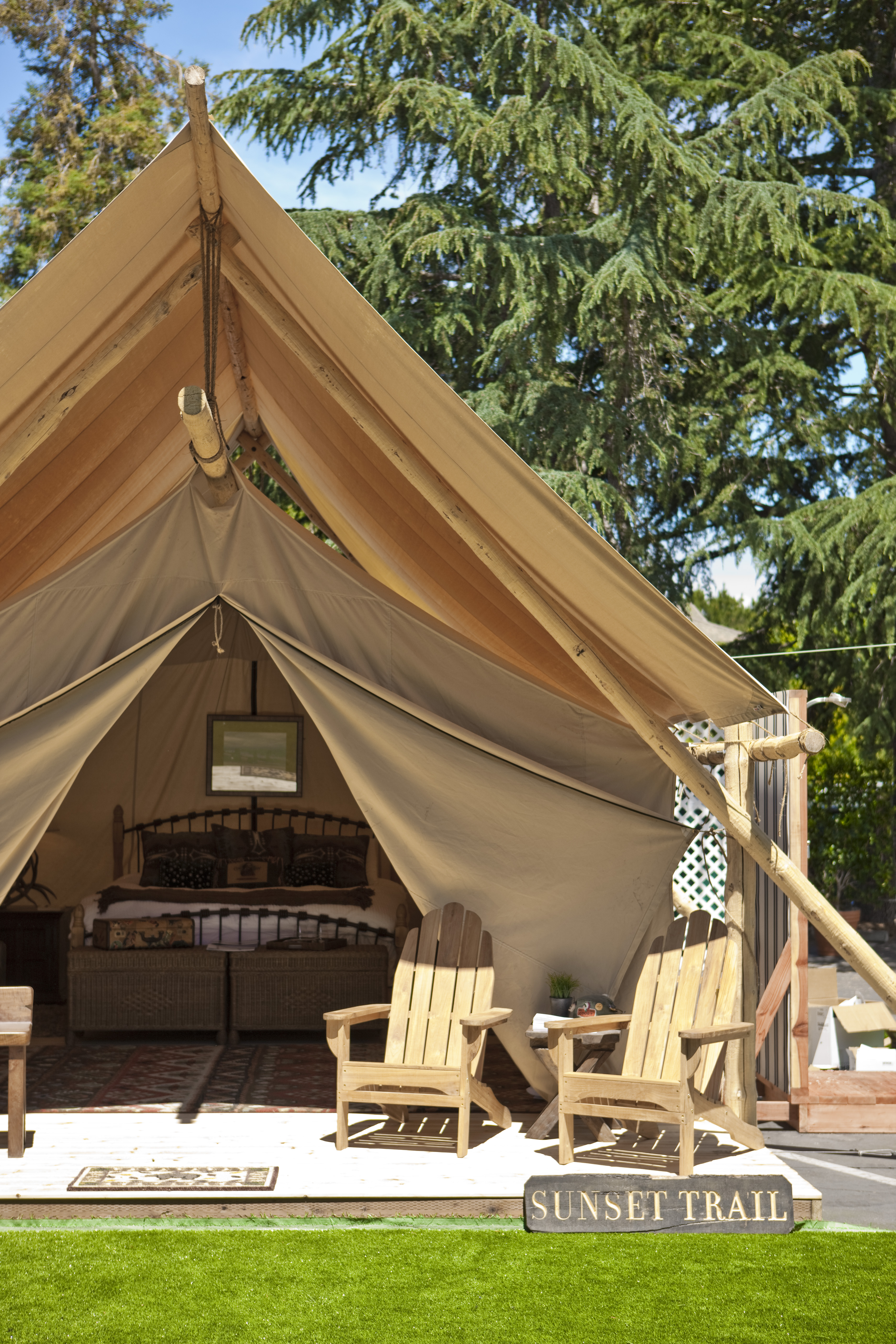 glam camp tent