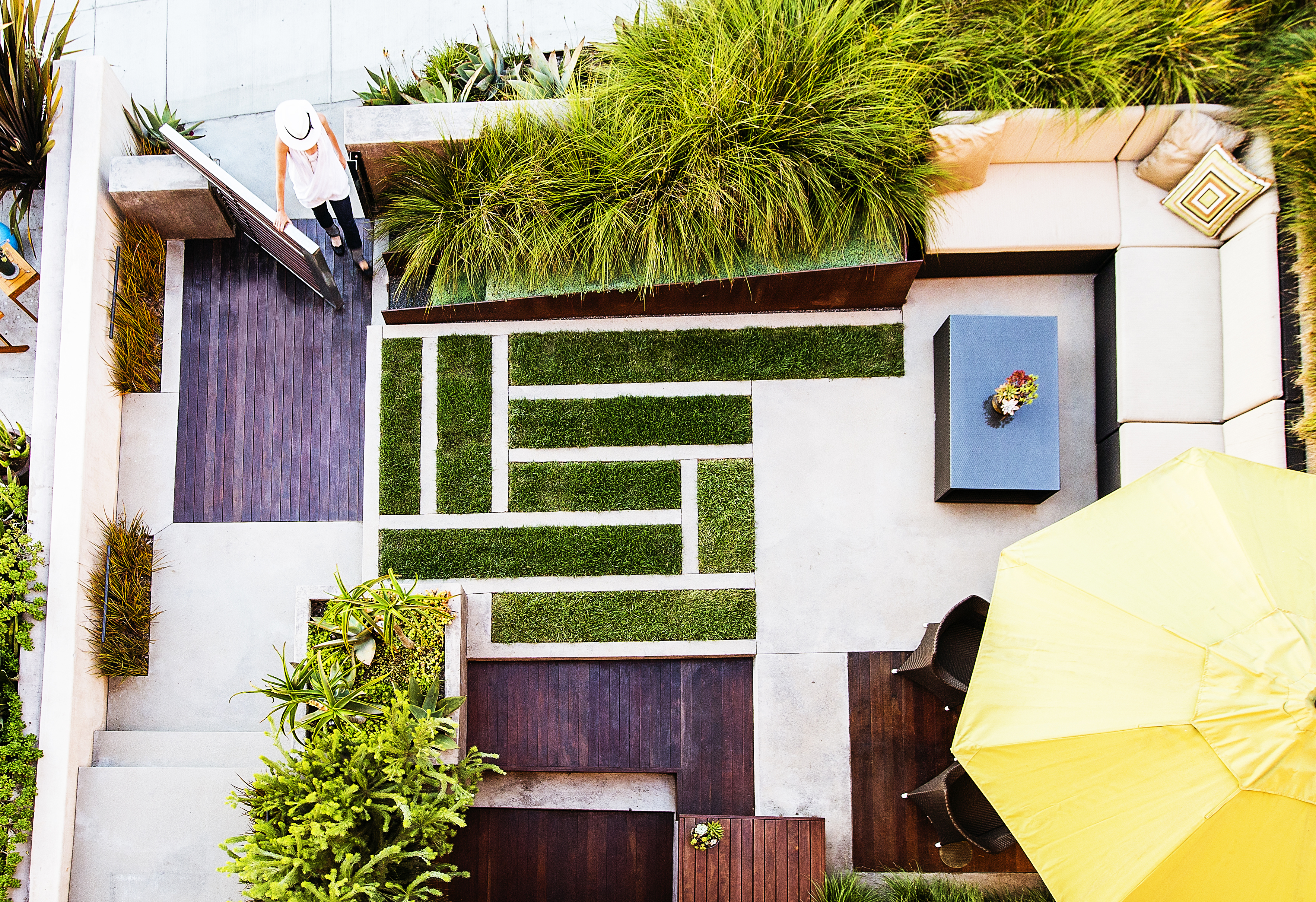 How to Design a Yard from Above