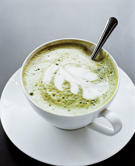 Fresh Flours - green tea latte