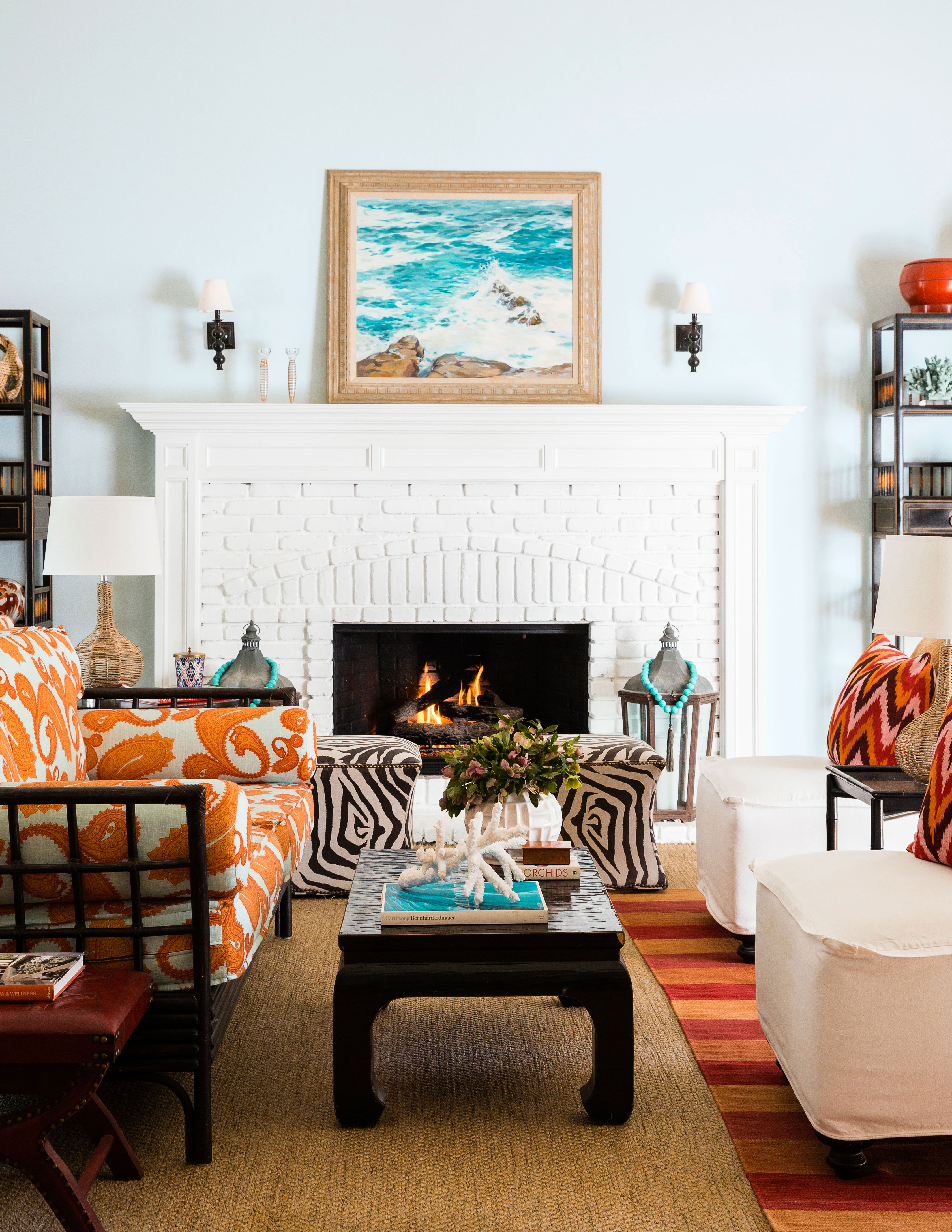 How to Style a Fireplace Mantel