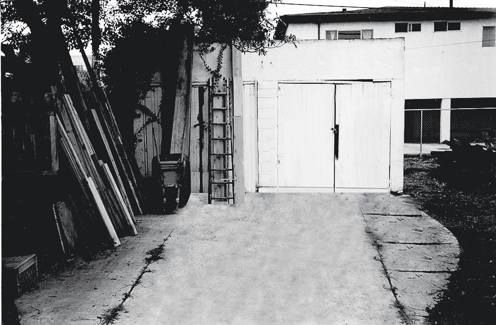 Before: Garage studio