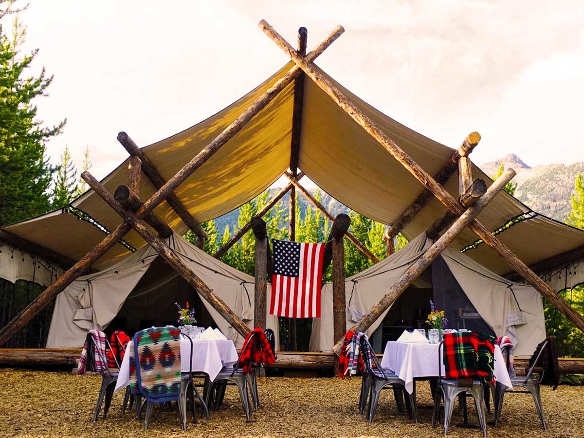 Go Glamping near Yellowstone with Lakeside Teepees and a Personal Chef