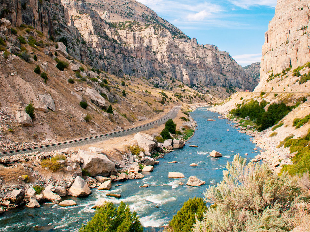 Wind River Canyon Whitewater Rafting & Fly Fishing