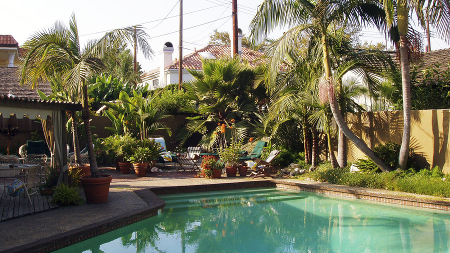 how to design a lush tropical retreat - sunset magazine