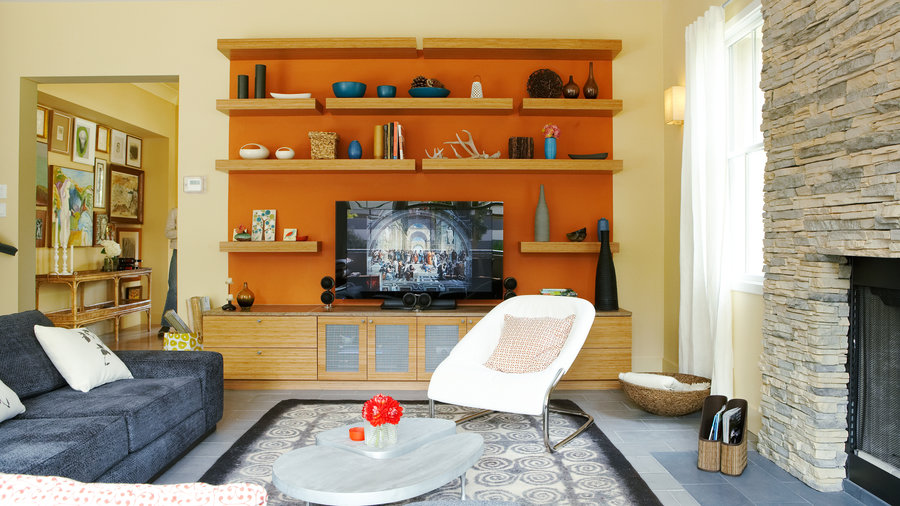 A Distinct Interior In Menlo Park Calif Sunset