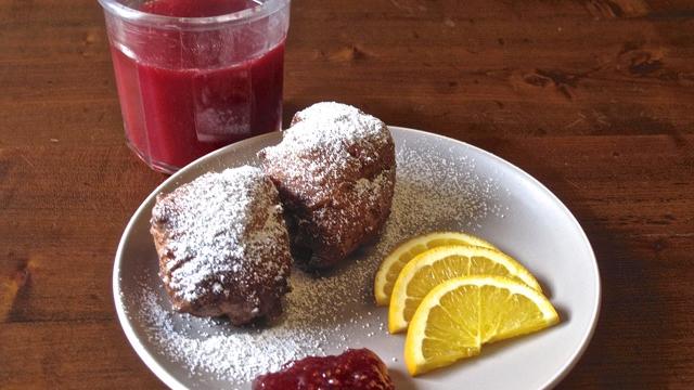Lemon Ricotta Fritters from Huckleberry