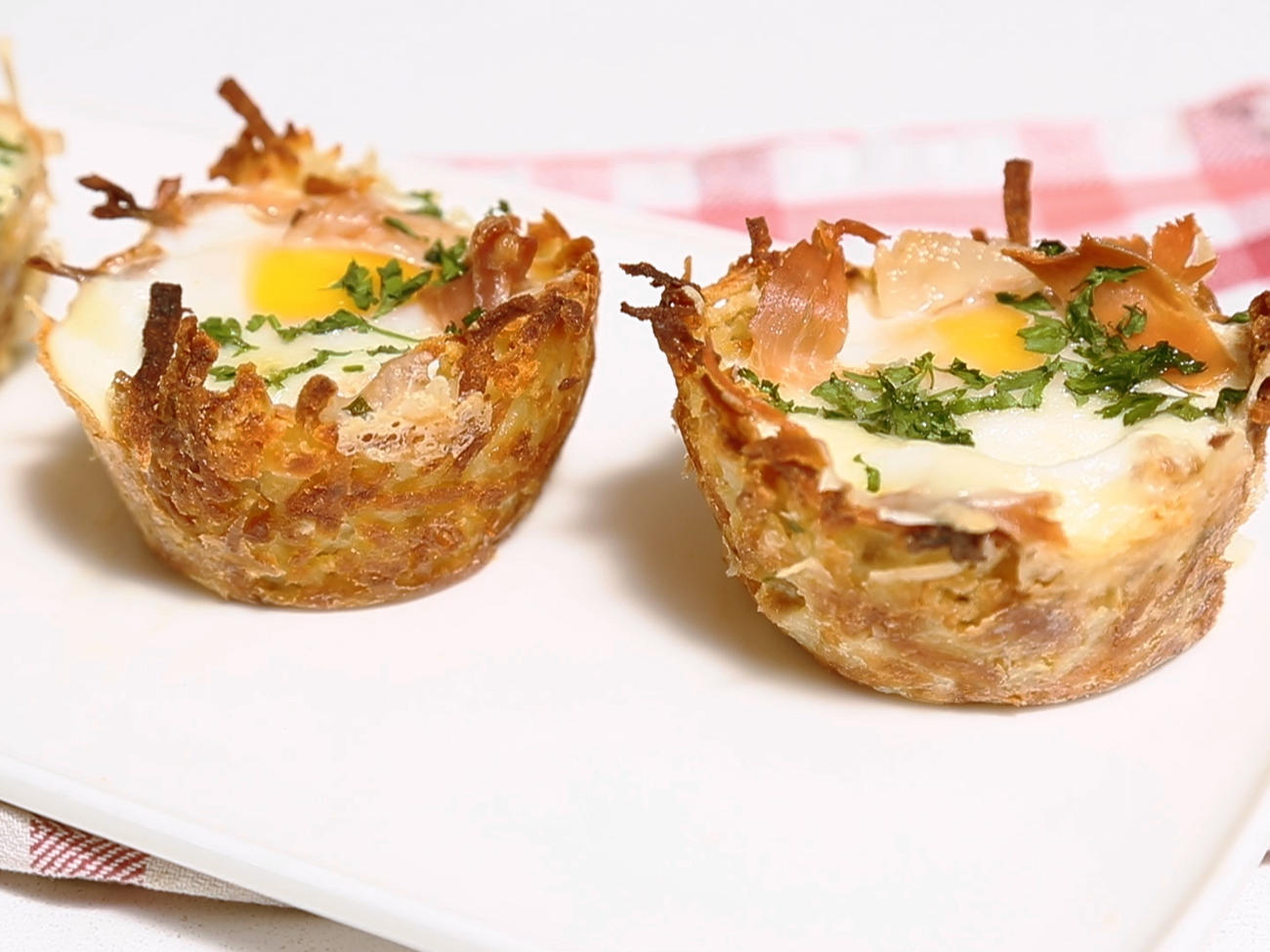 How to Make Hash Brown Egg Nests