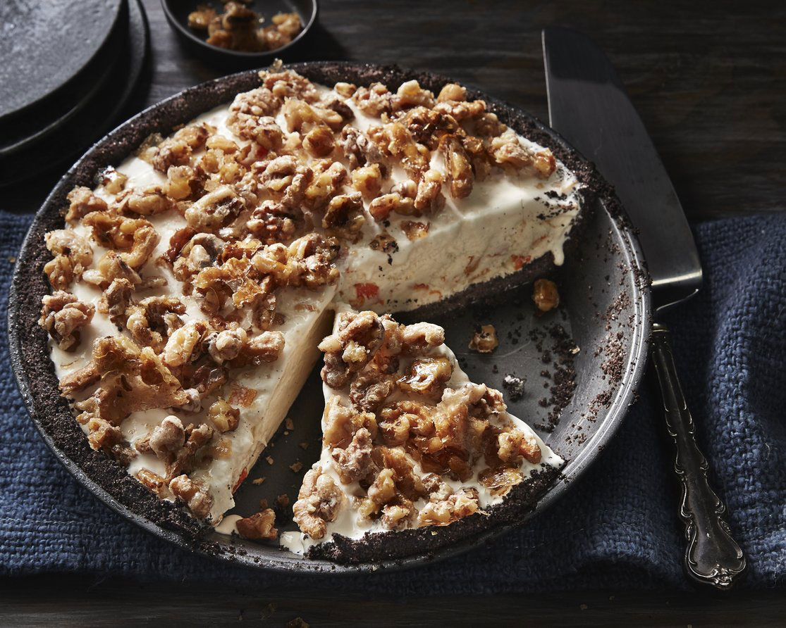 candied-orange-walnut-ice-cream-pie
