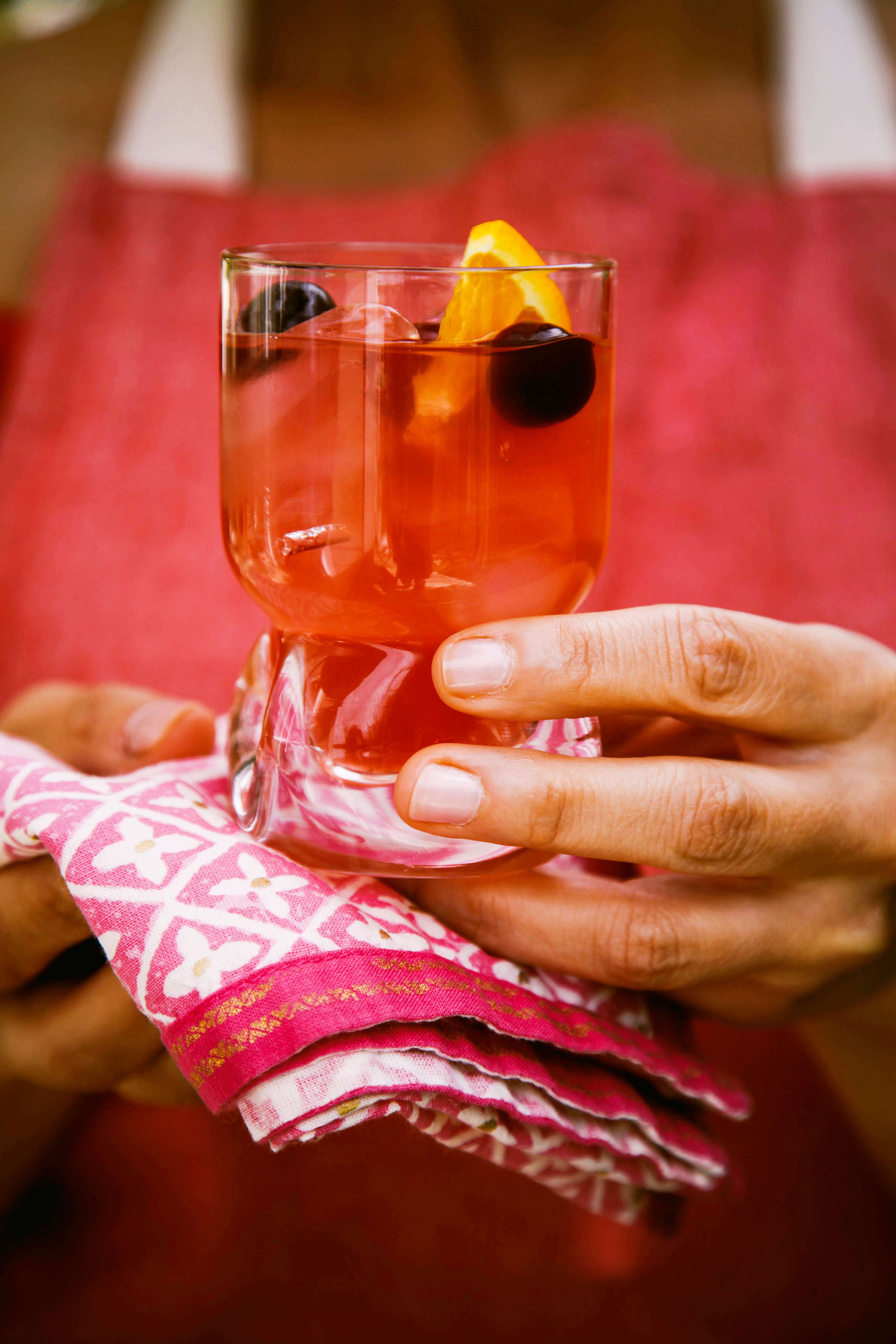 cranberry-orange-rose-sharbat