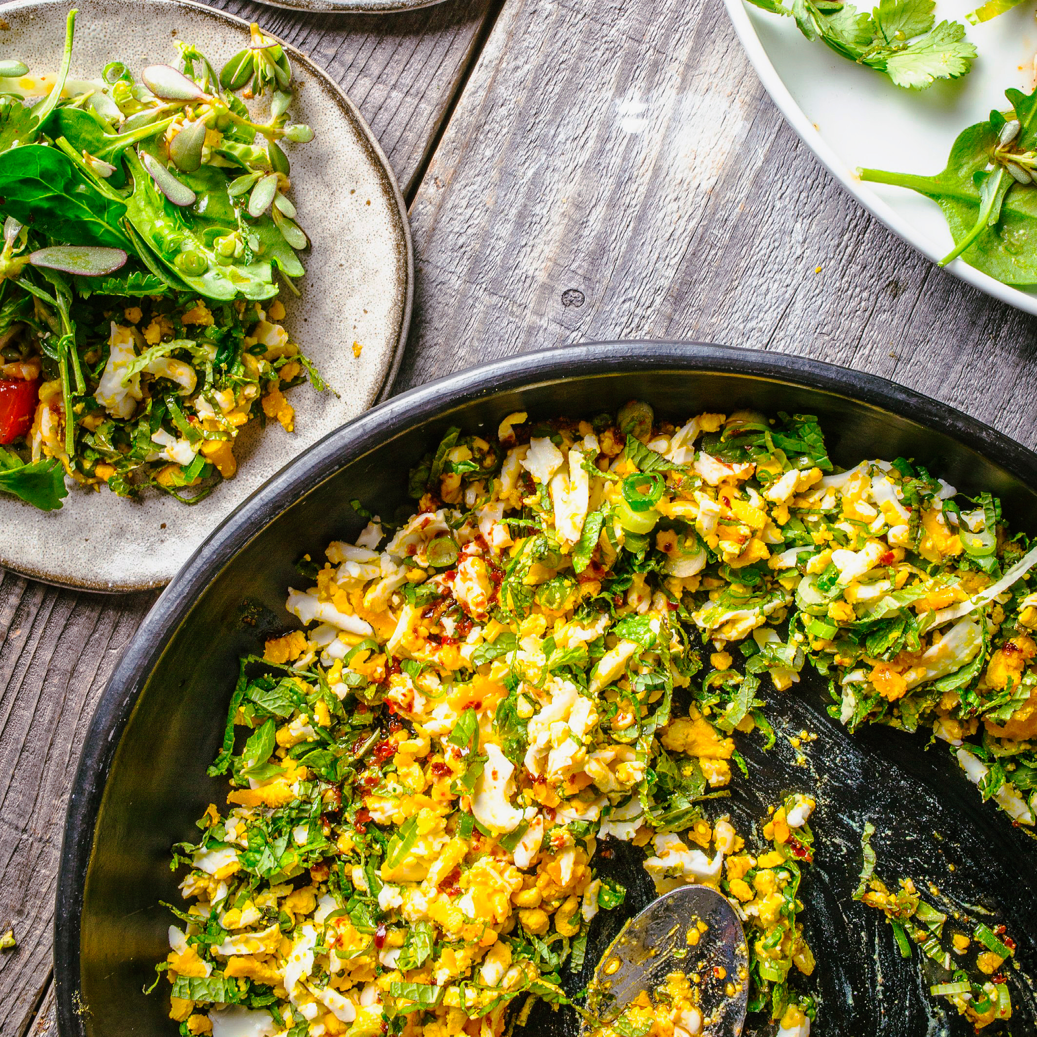 su-Mint and Egg Salad