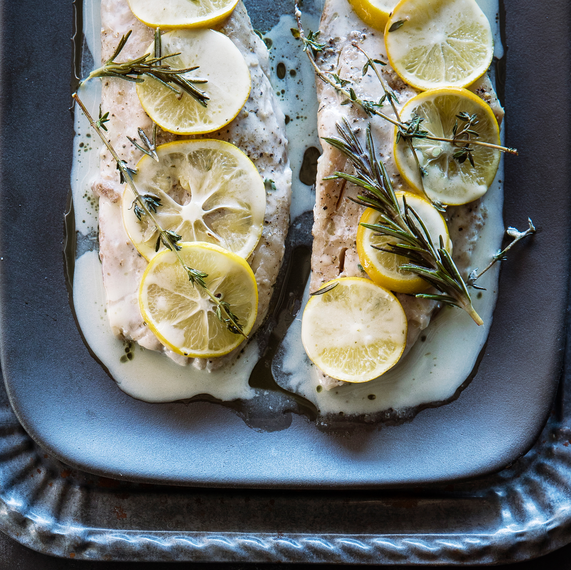 su-Steamed Rockfish with Herbed Beurre Blanc