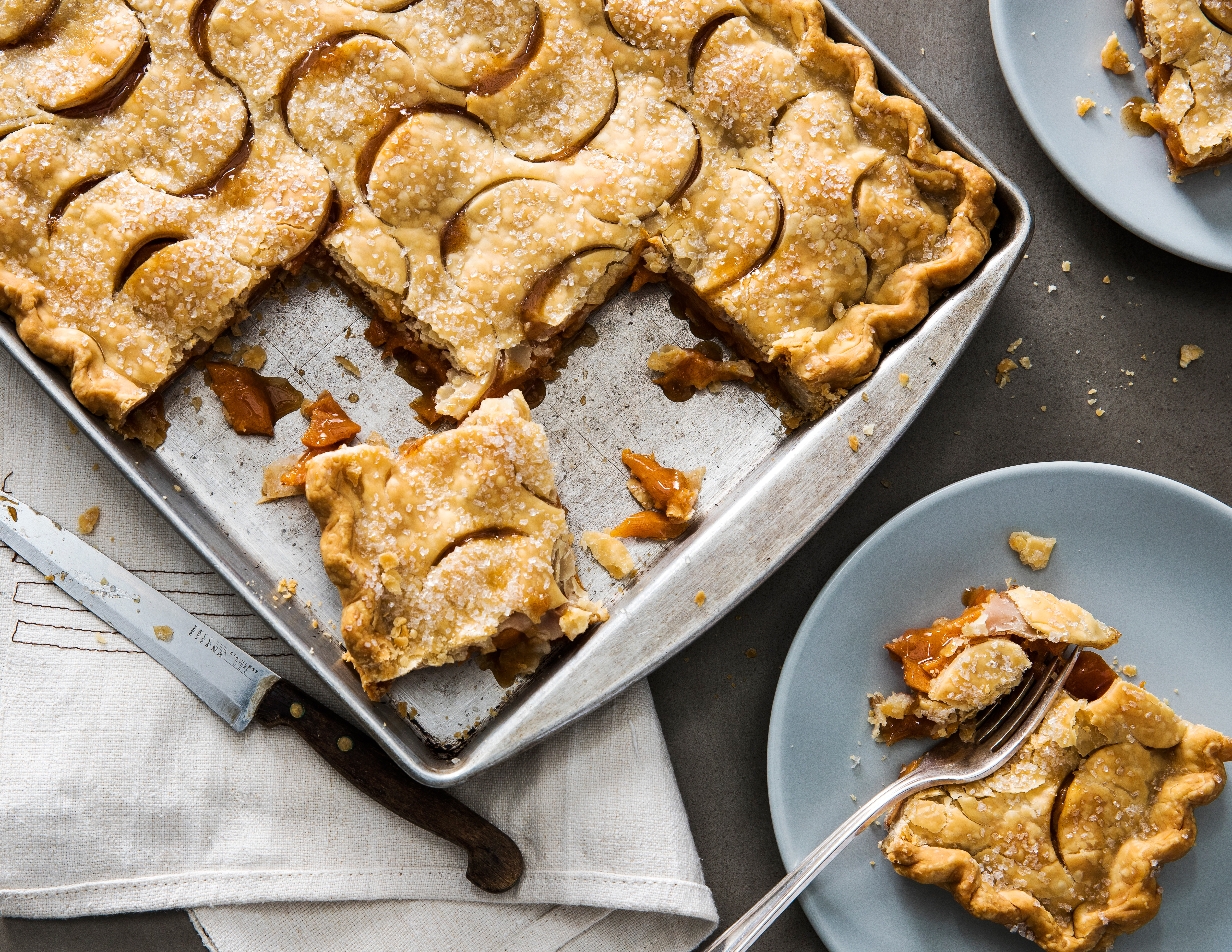 How to Make a Fourth of July Slab Pie