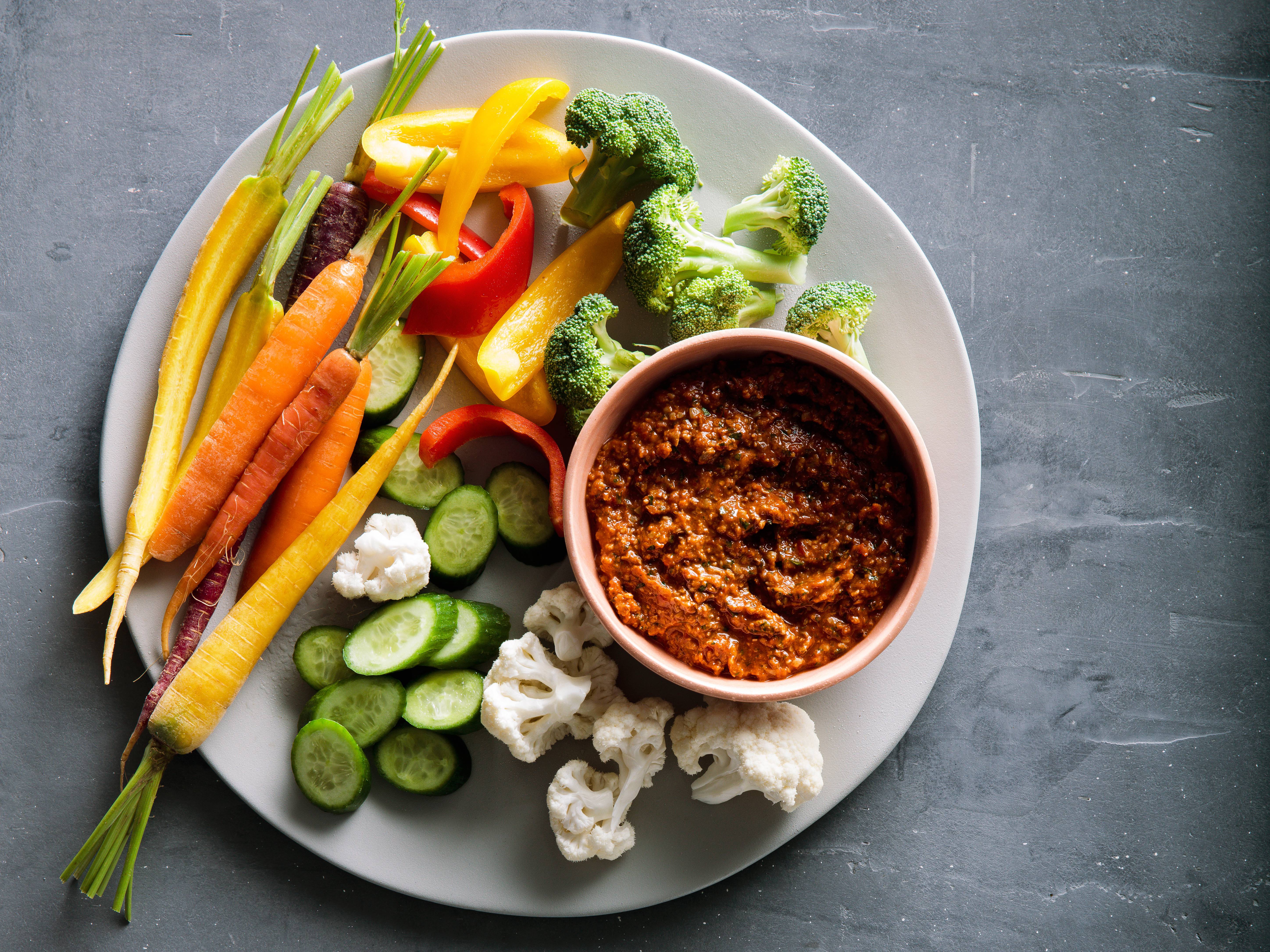 su-Sunflower Seed Romesco Sauce