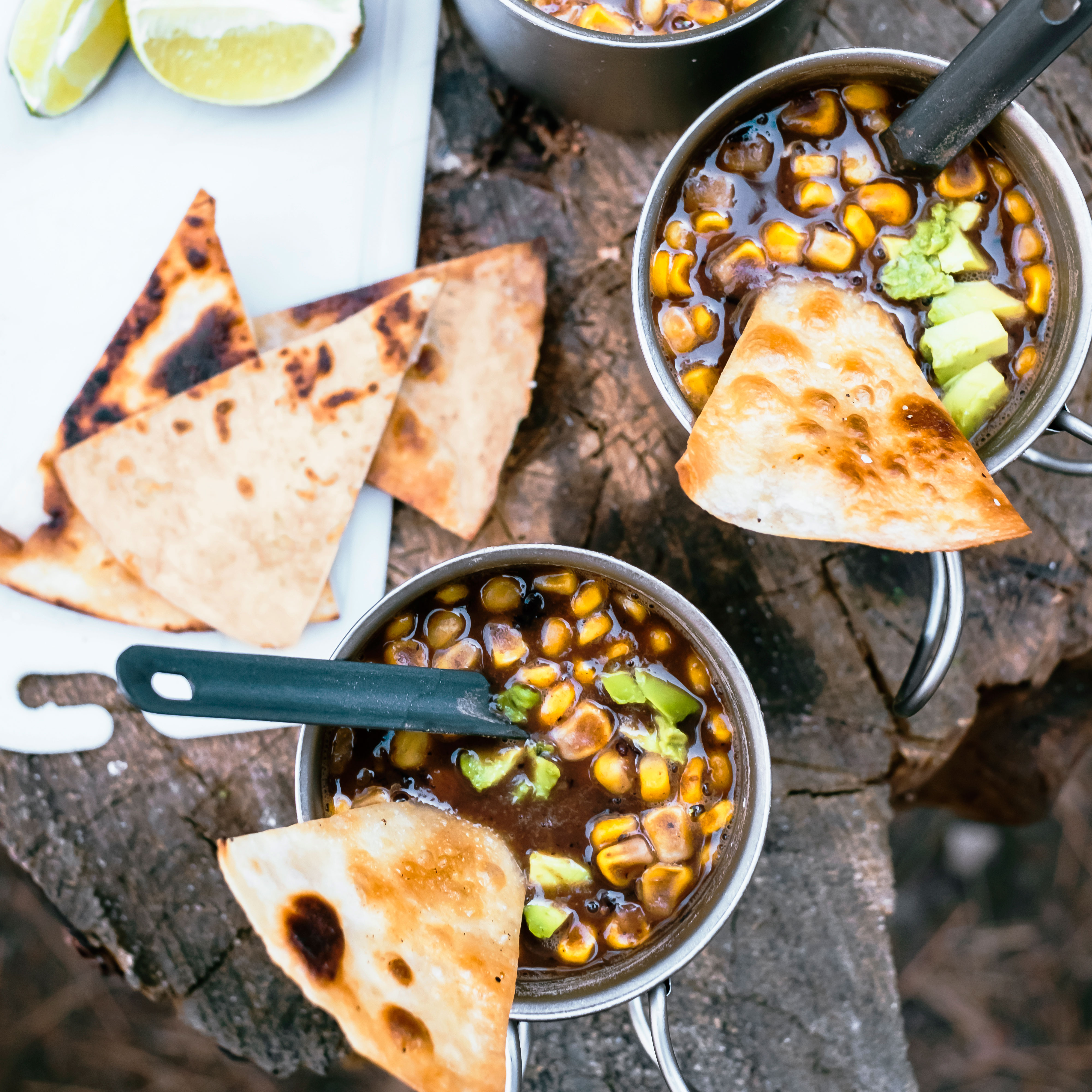 su-Black Bean Tortilla Soup Image