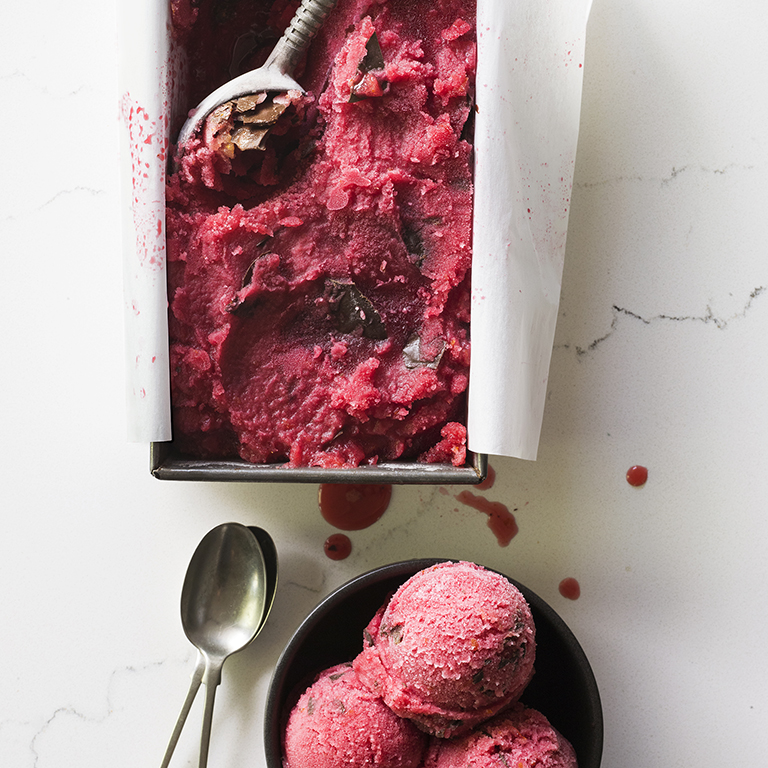 su-Blood Orange and Bittersweet Chocolate Sorbet Image