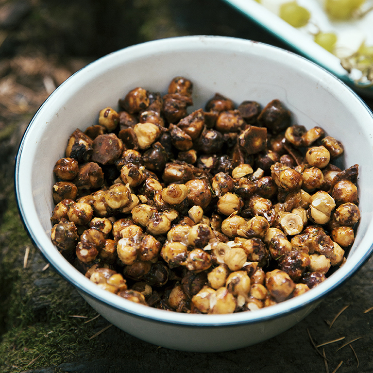 su-Candied Rosemary Hazelnuts Image