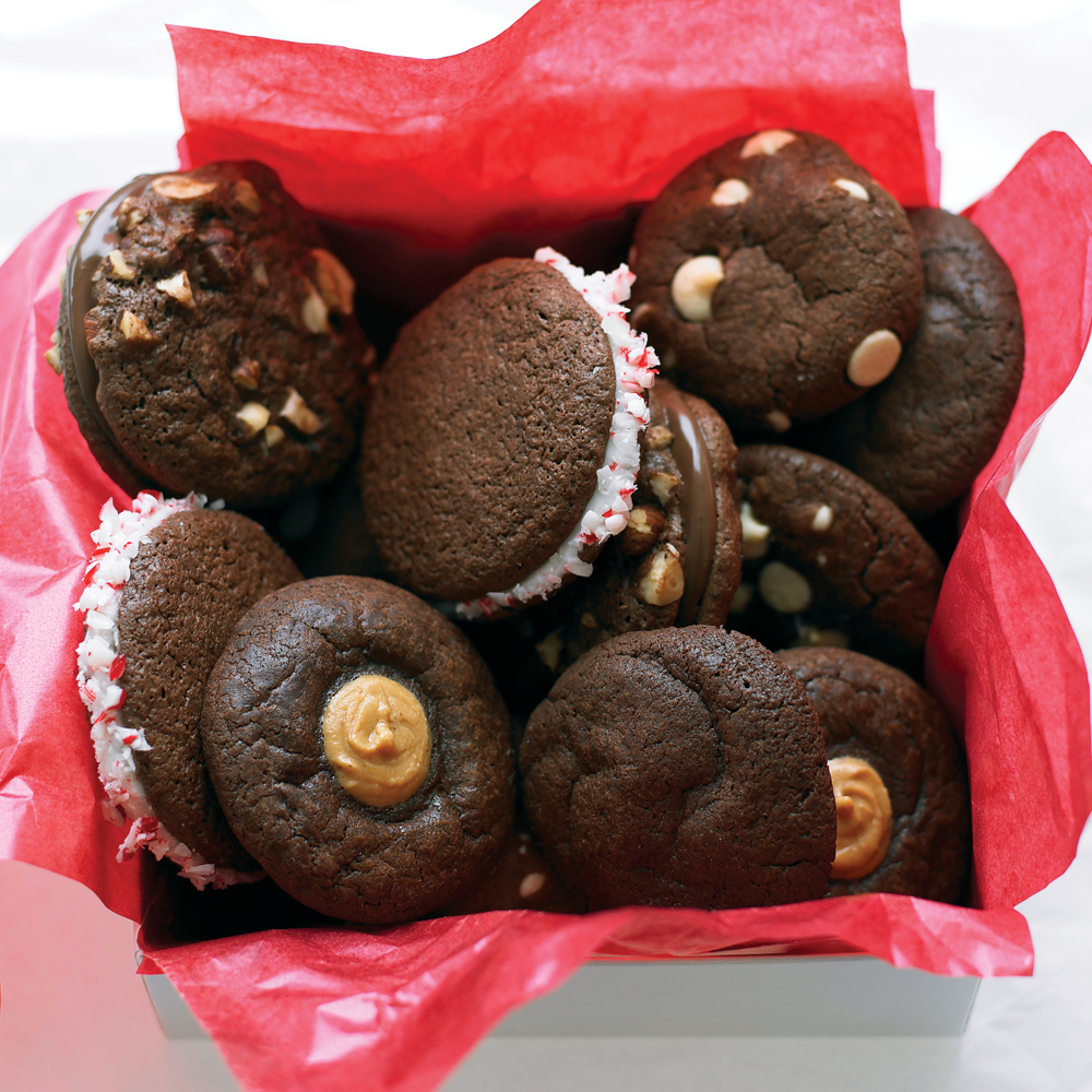 Chocolate Peppermint Patty Cookies