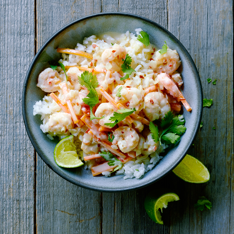 su-Coconut Milk Shrimp Image