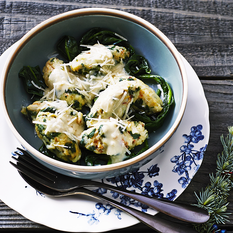 su-Crab and Spinach Gnocchi Image