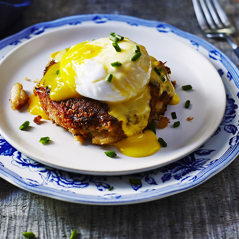 su-Crabcake Eggs Benedict Image