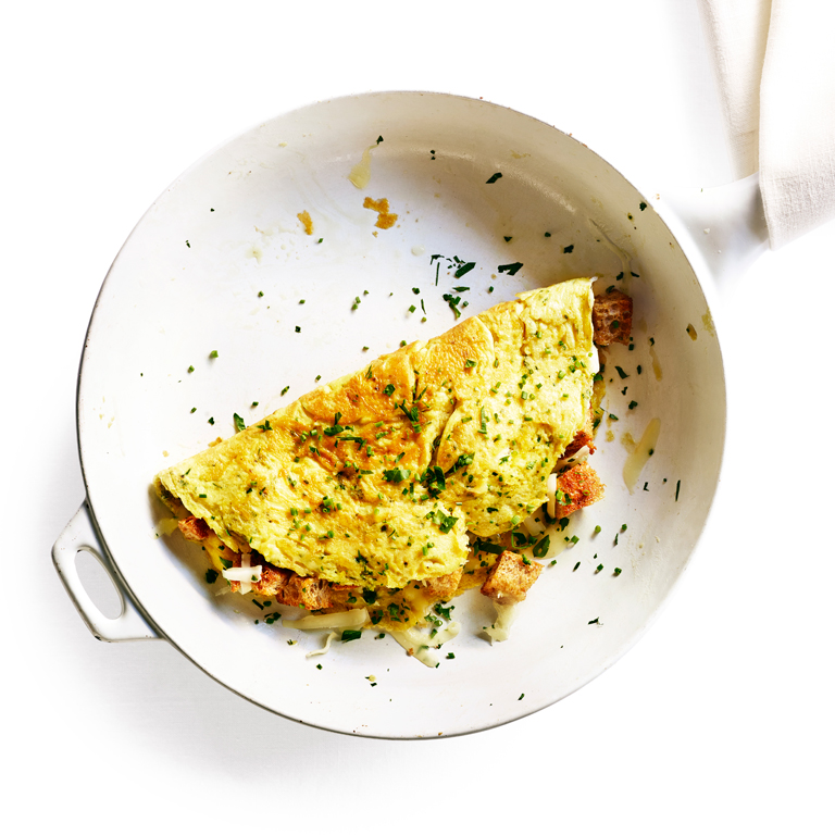 su-Crouton and Cheese Omelet Image su-Crouton and Cheese Omelet Image
