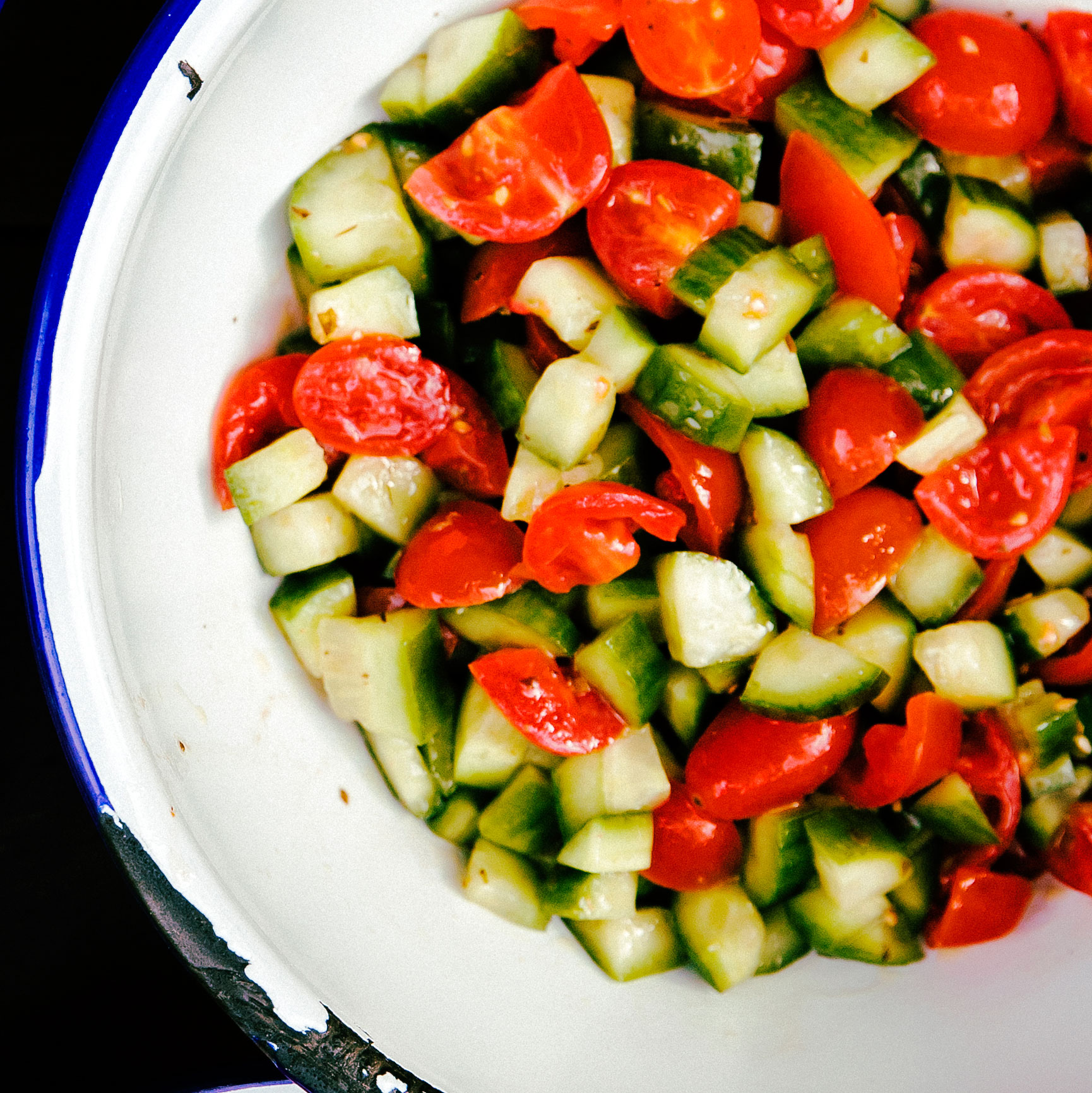 su-Cucumber Tomato Salad Image