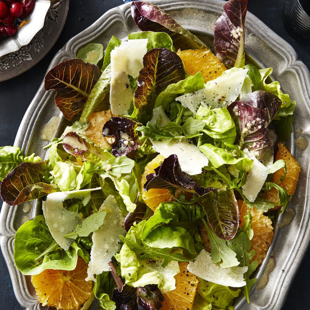 su-Fall Greens and Orange Salad Image
