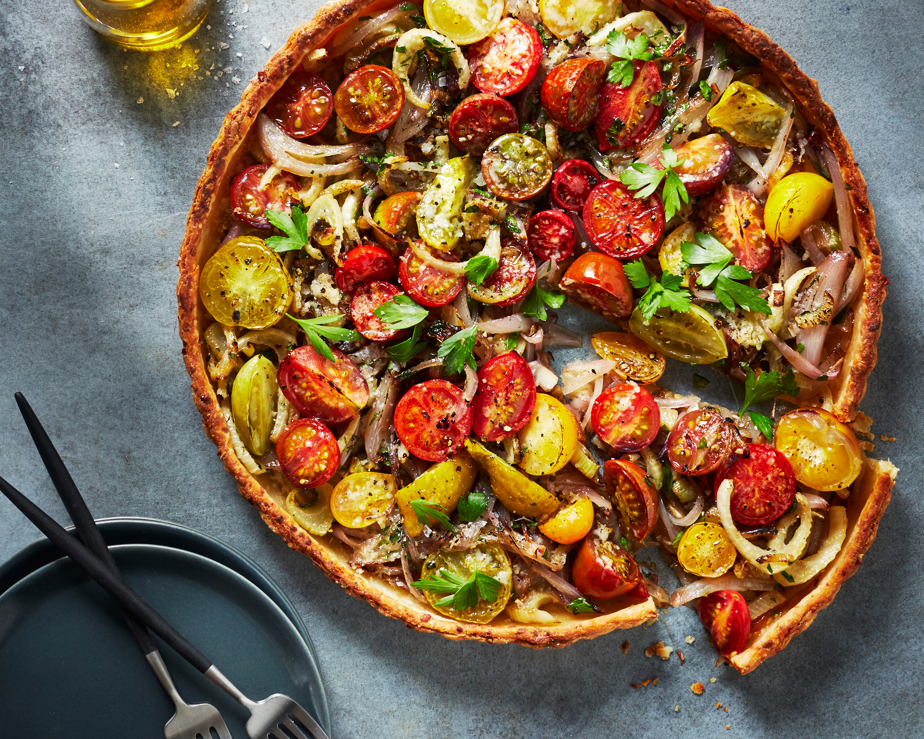 Fennel-Tomato Tart