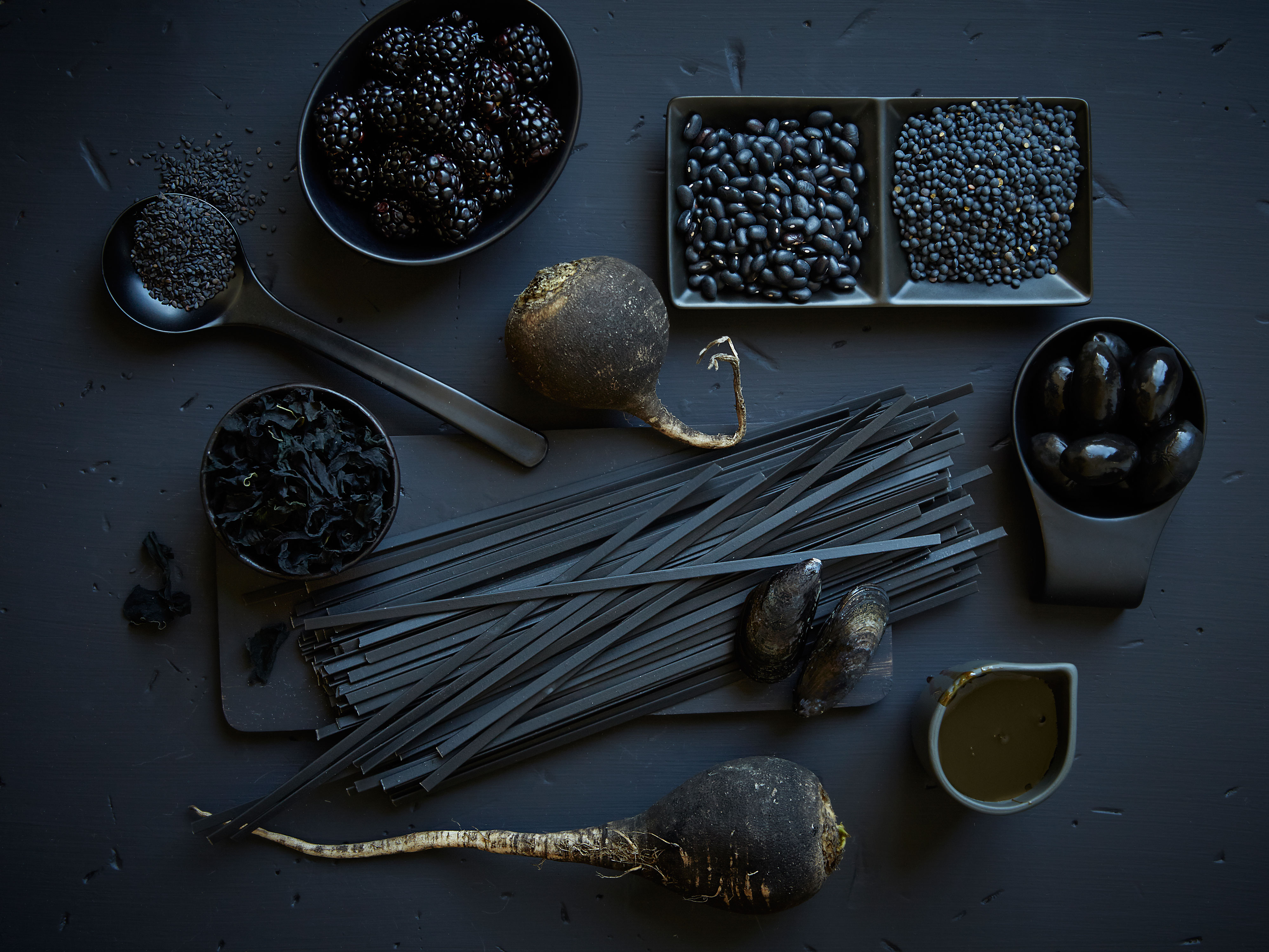6 All-Black Foods for a Deliciously Dark Halloween Spread