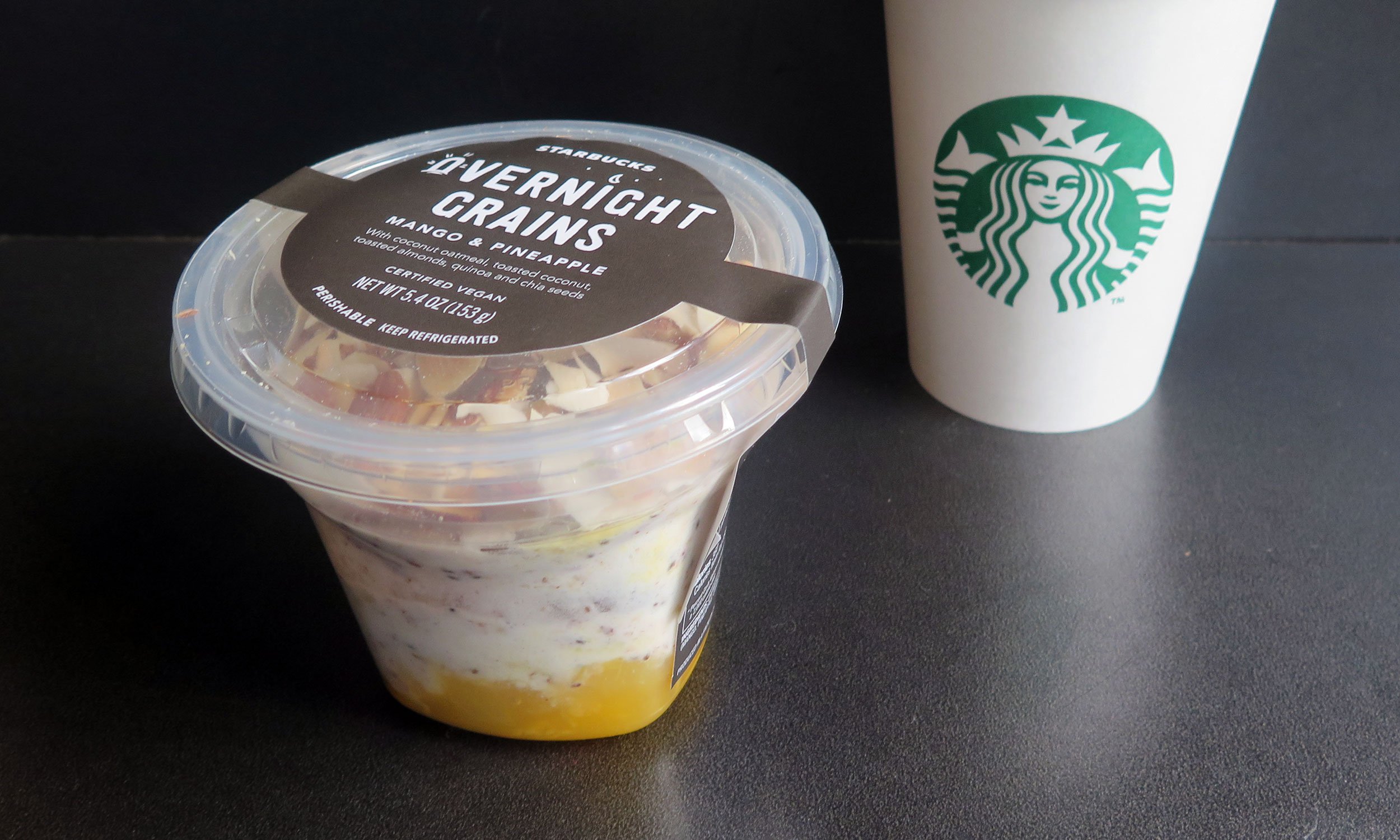 Starbucks’ First Certified Vegan Breakfast Is Overnight Grains