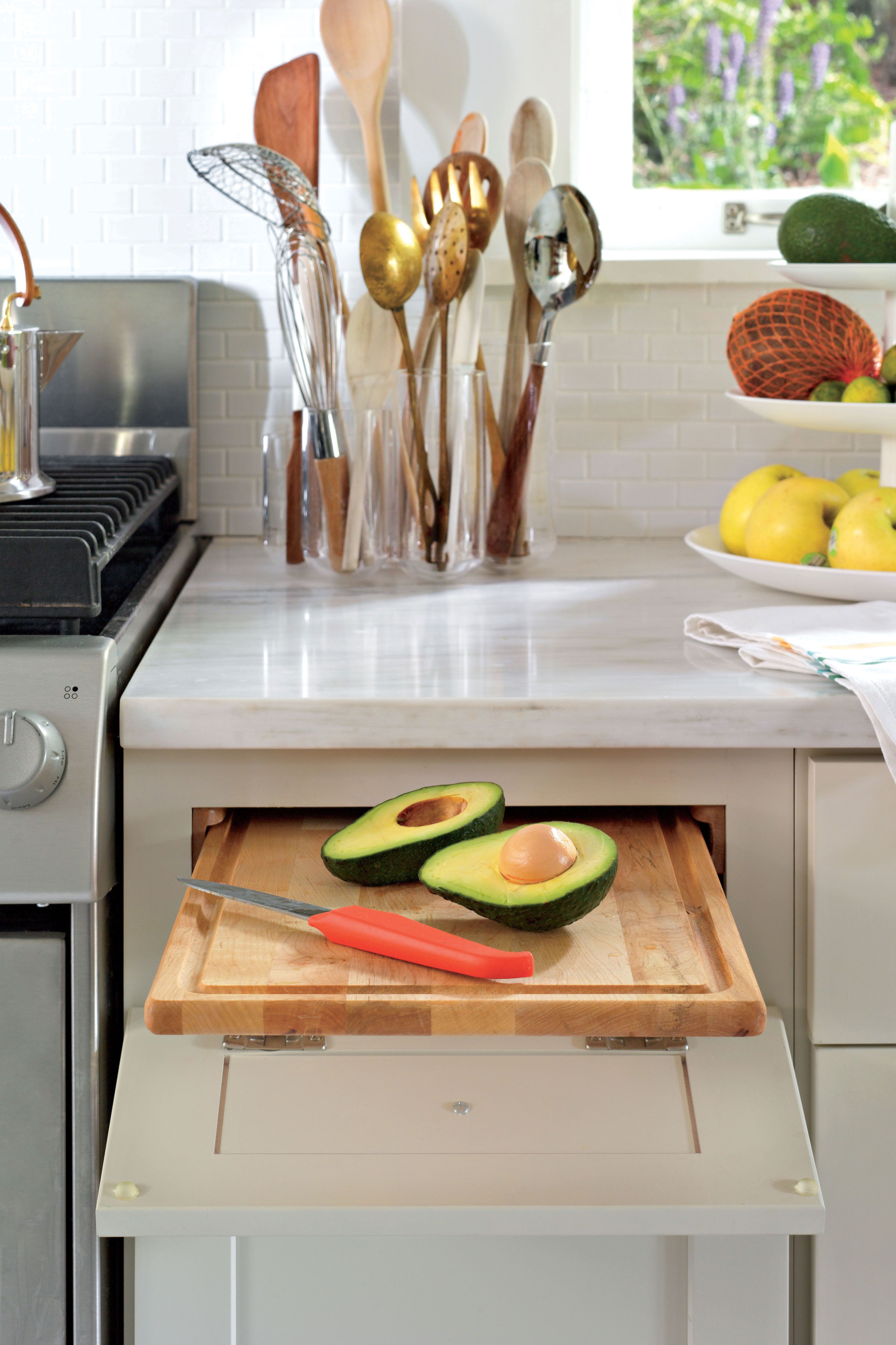 The Real Reason Old Kitchens Have Pull-Out Cutting Boards will Surprise You