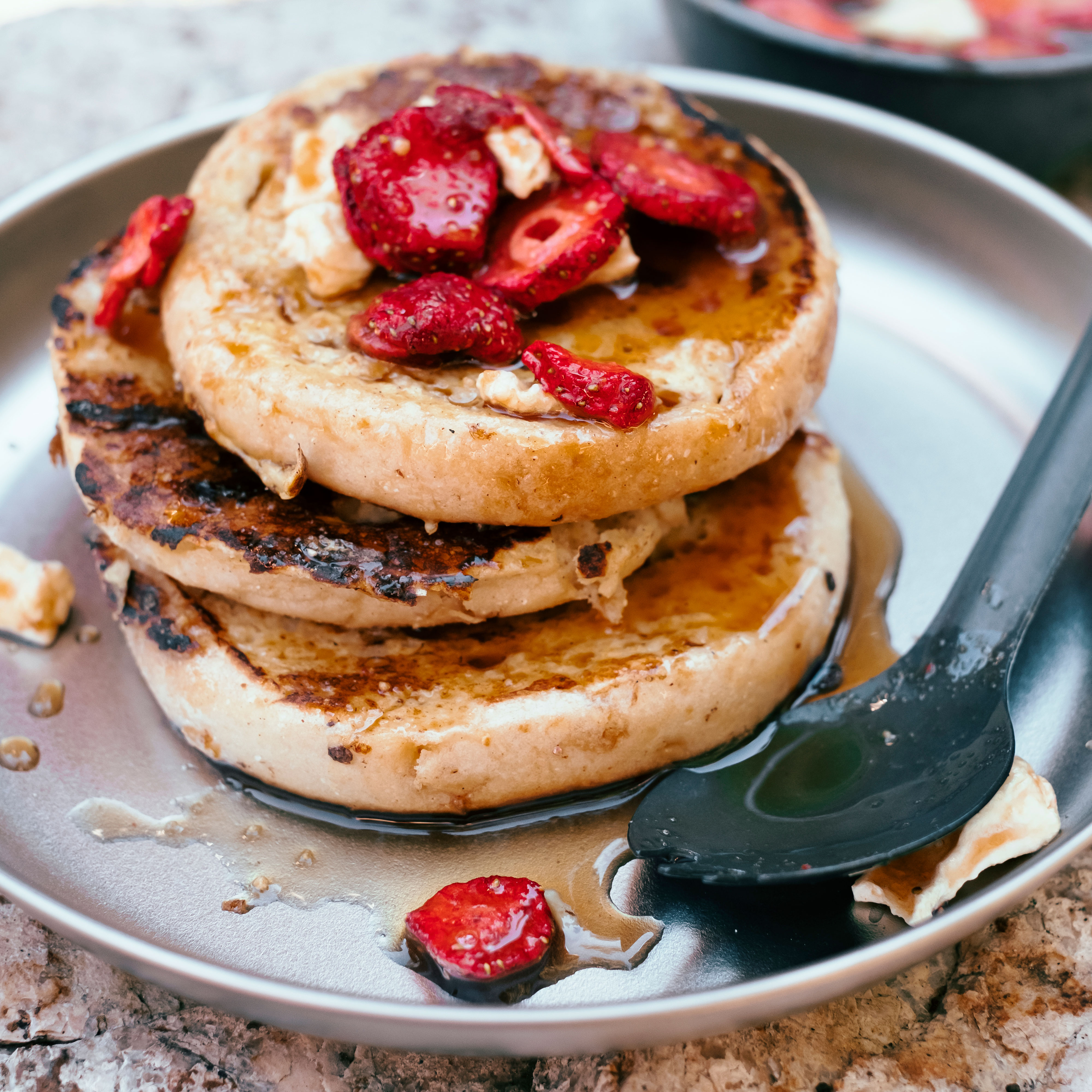 su-French Toast with Pineapple Berry Syrup Image
