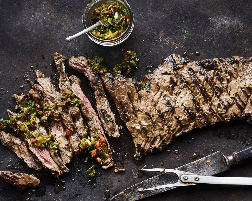 Gaucho Steak with Four-Herb Chimichurri