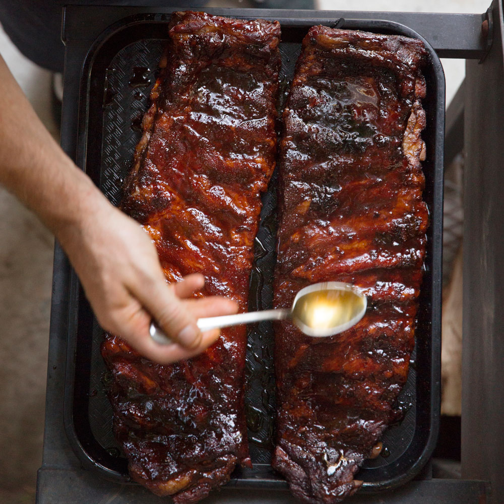 su-Ginger Rosemary Smoked Pork Ribs Image