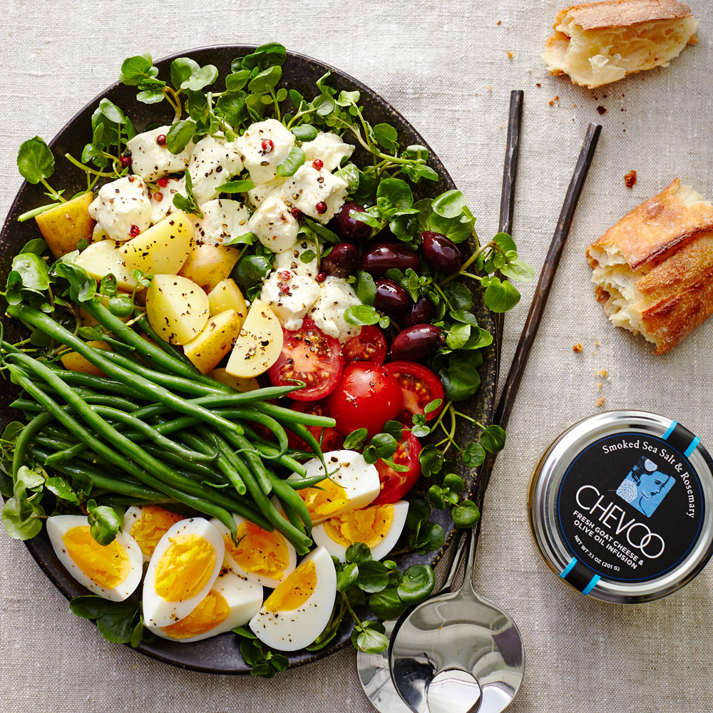Goat Cheese Nicoise Salad