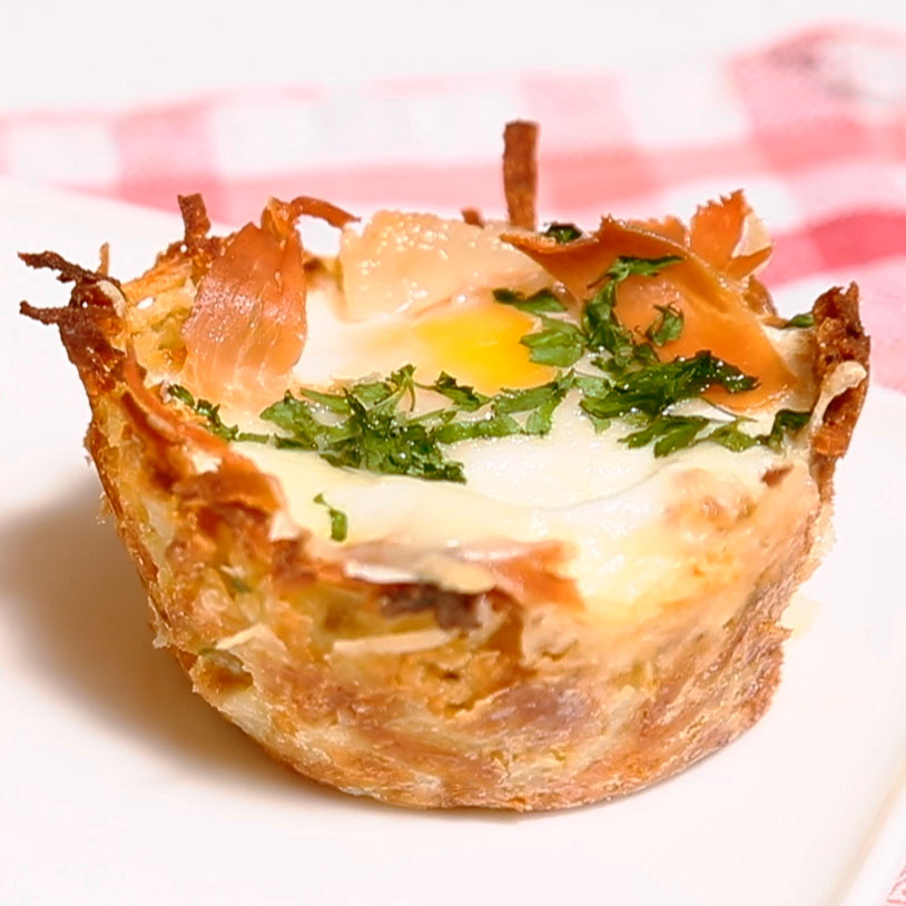 Hash Brown Egg Nests Recipe - Sunset Magazine
