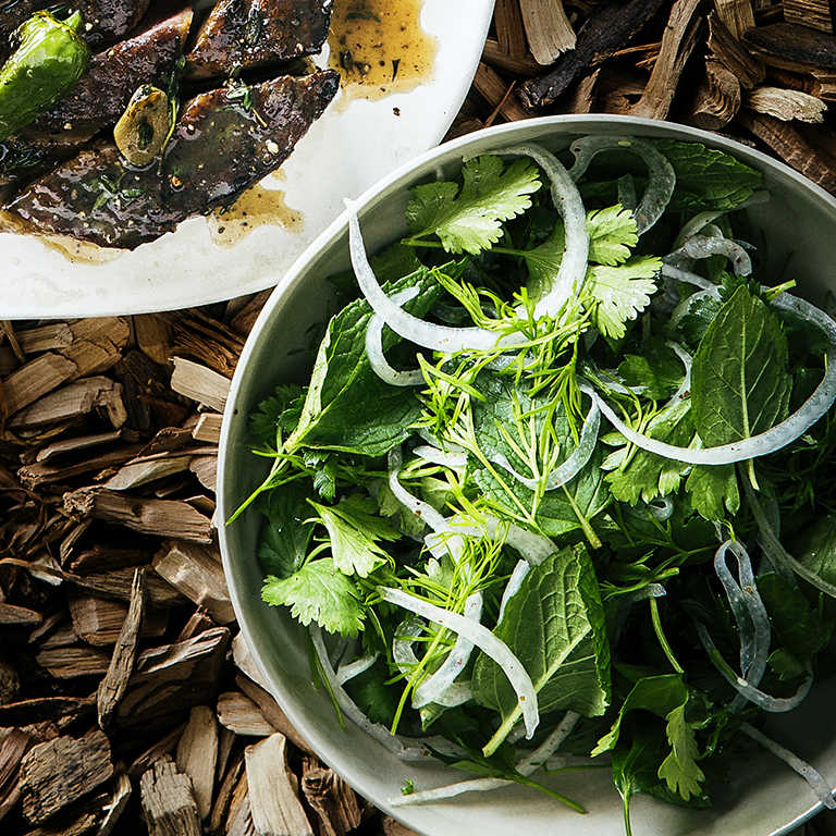 su-Herb and Onion Salad Image
