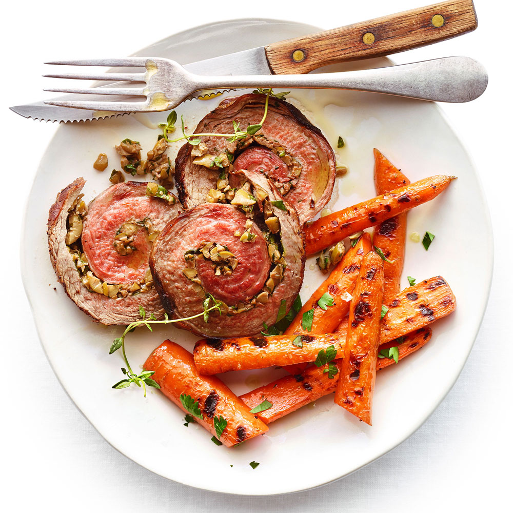 Herb-Stuffed Flank Steak