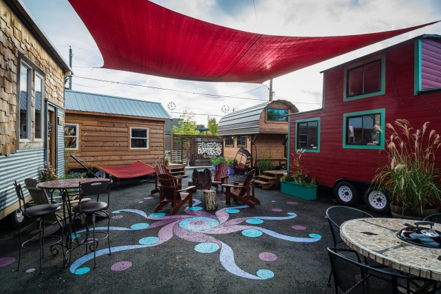 World’s First Tiny House Hotel Thrives in Portland