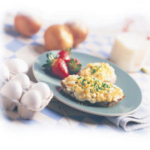 Easy dinners from hard-boiled eggs