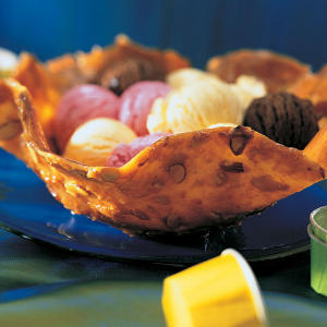 Break the bowl and eat it!