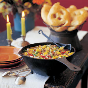 Halloween party menu