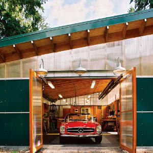 Eco-Savvy Garage