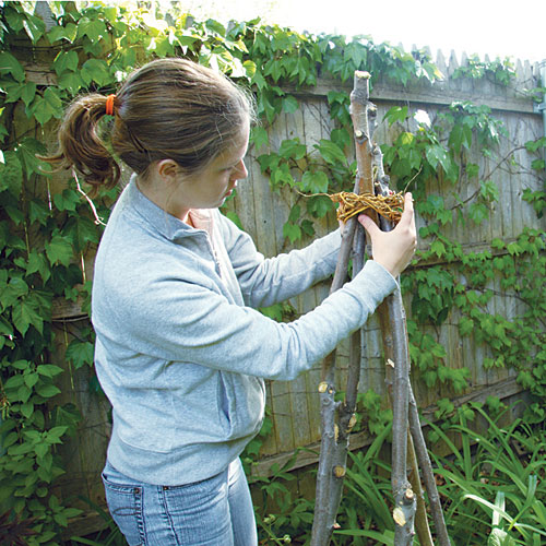 Form Tipi and Wrap the Top