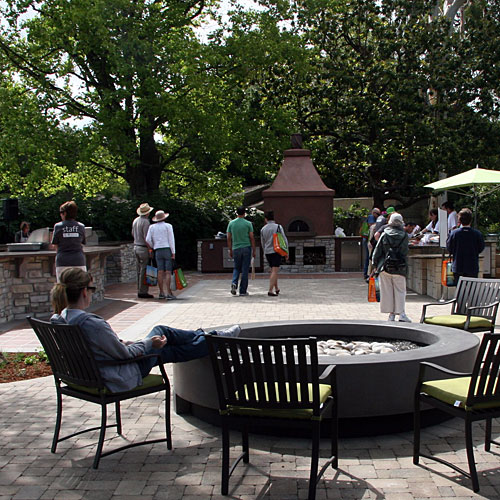 Meet our new outdoor kitchen