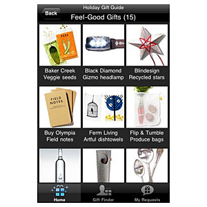 See Sunset’s gift ideas on the iPhone