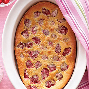 strawberry-clafouti