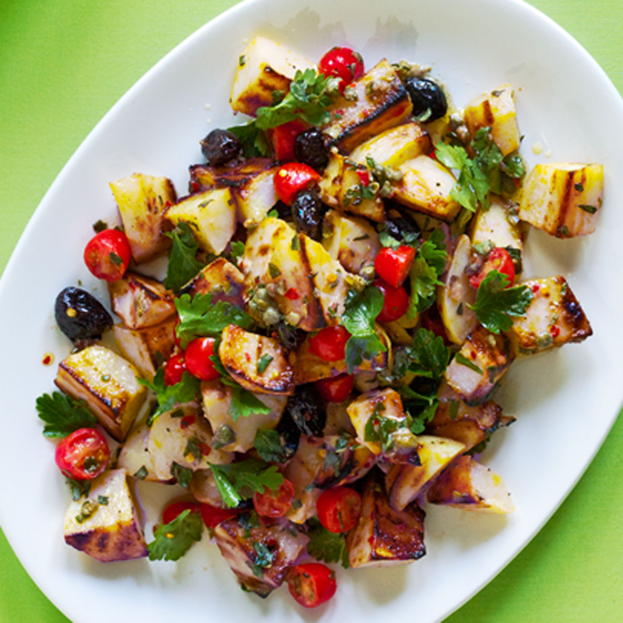 Potato Salad: Grilled Potato Salad (0616)